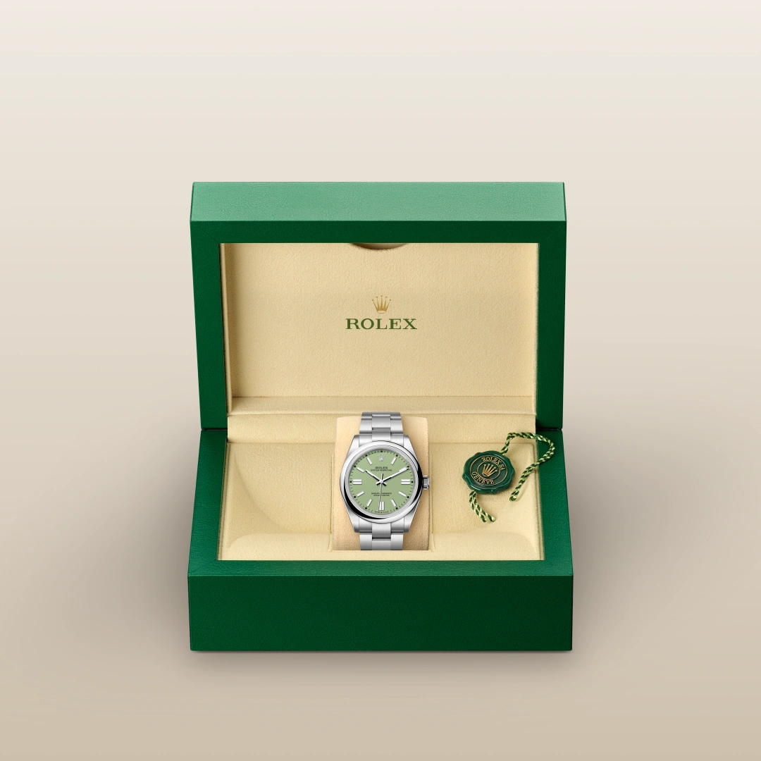 2025 Oyster Perpetual 41 Rolex Oyster, 41 mm, Oystersteel M134300-0006