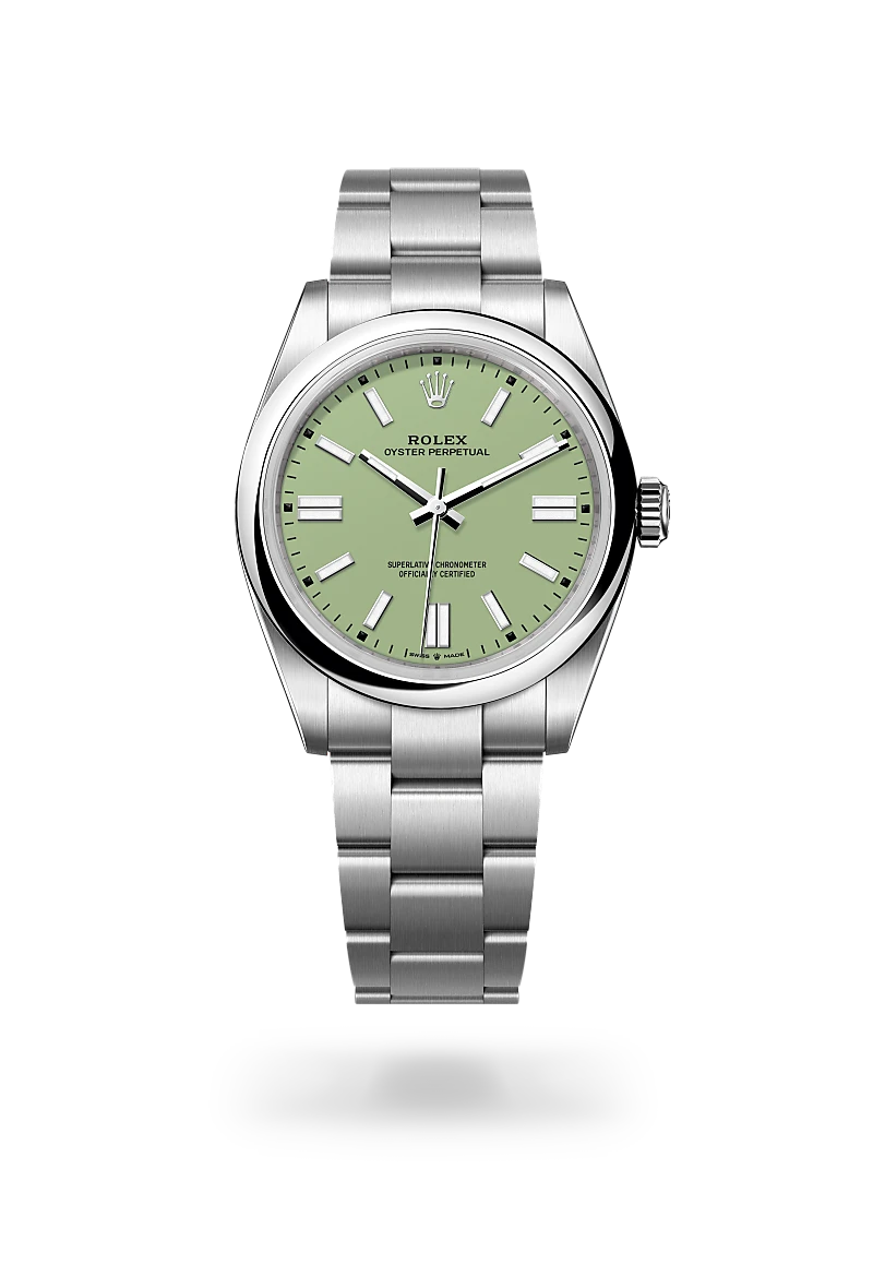 2025 Oyster Perpetual 41 Rolex Oyster, 41 mm, Oystersteel M134300-0006