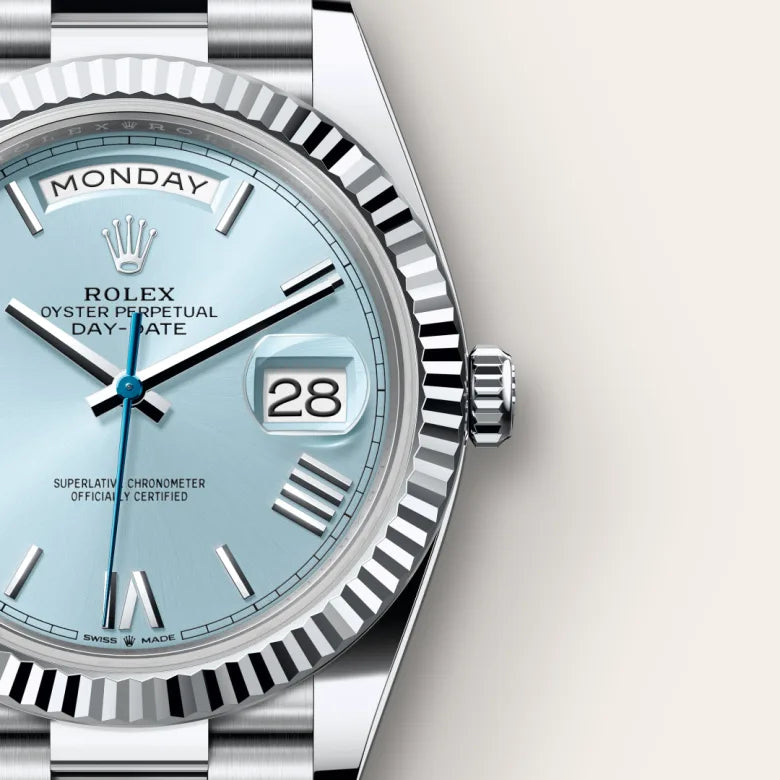 2025 Day-Date 40 Rolex Oyster, 40 mm, platinum M228236-0012