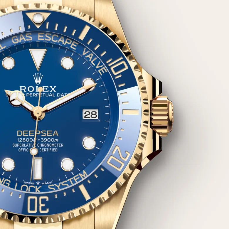2025 Rolex Deepsea Rolex Oyster, 44 mm, yellow gold M136668LB-0001