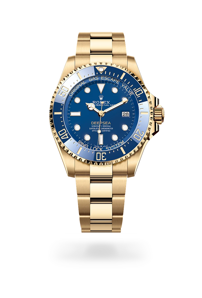2025 Rolex Deepsea Rolex Oyster, 44 mm, yellow gold M136668LB-0001