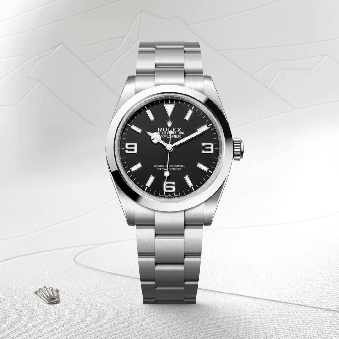 2025 Explorer 40 Rolex Oyster, 40 mm, Oystersteel M224270-0001