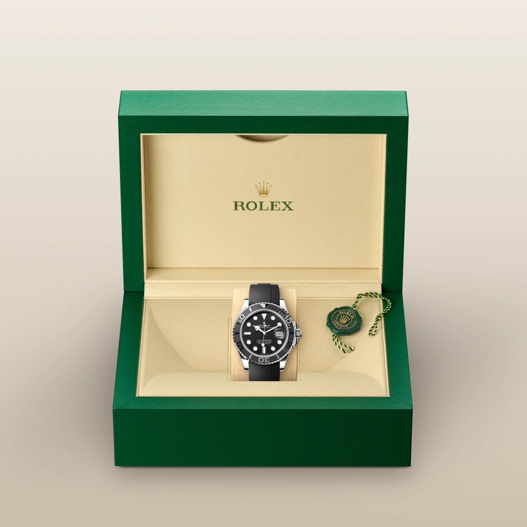 2025 Yacht-Master 42 Rolex Oyster, 42 mm, white gold M226659-0002