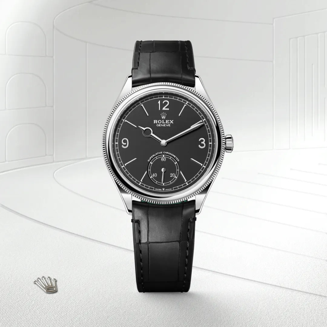 2025 1908 Rolex 39 mm, 18 kt white gold, polished finish M52509-0002