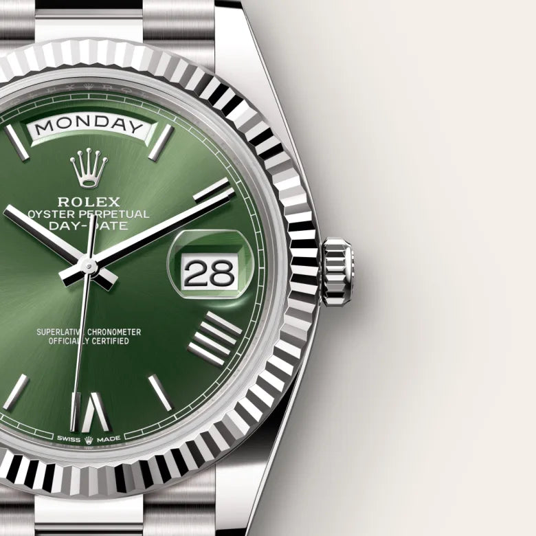 2025 Day-Date 40 Rolex Oyster, 40 mm, white gold M228239-0033