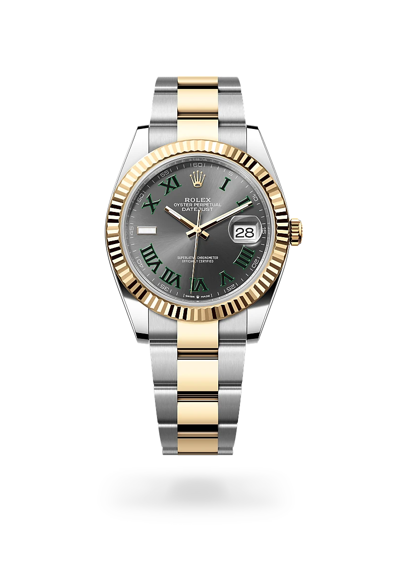 2025 Datejust 41 Rolex Oyster, 41 mm, Oystersteel and yellow gold M126333-0019