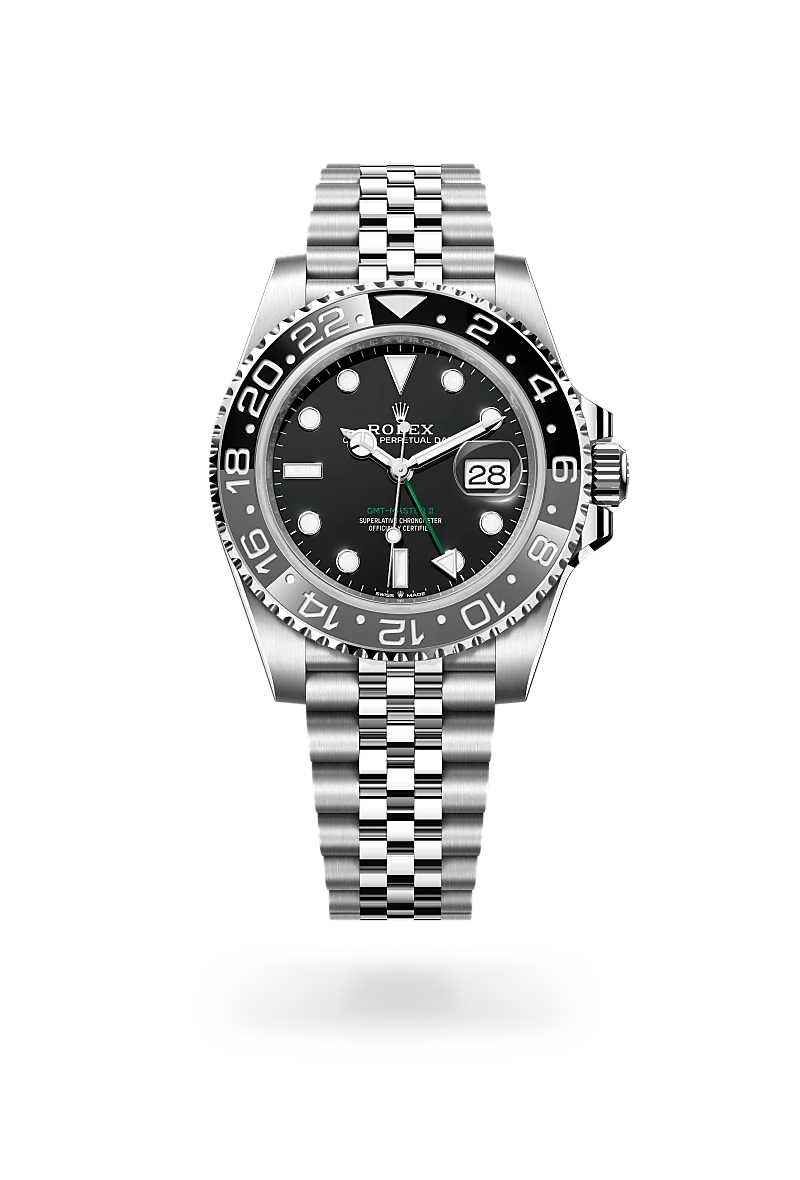 2025 GMT-Master II Rolex Oyster, 40 mm, Oystersteel M126710GRNR-0003