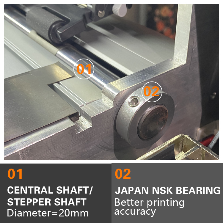 3 Printheads 9-color（Spot color） 60cm(23.4'') DTF Printer+Shaker Oven All-in-One