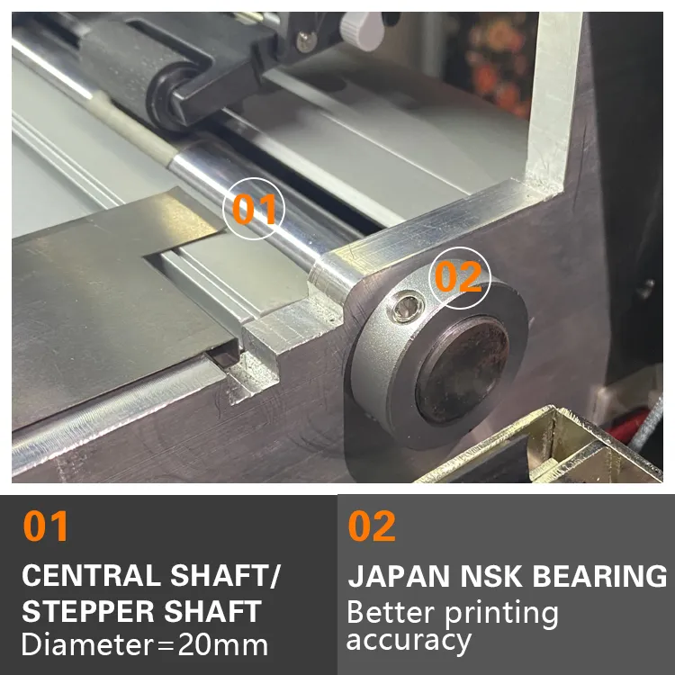 3 Printheads 9-color（Spot color） 60cm(23.4'') DTF Printer+Shaker Oven All-in-One