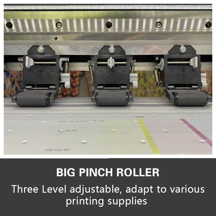 3 Printheads 9-color（Spot color） 60cm(23.4'') DTF Printer+Shaker Oven All-in-One