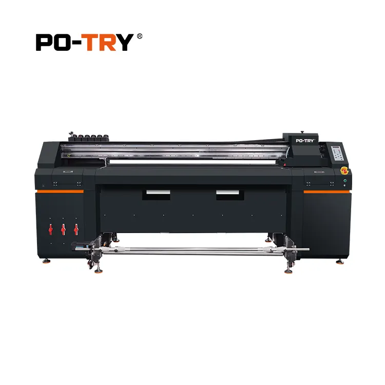 3/4 Printheads UV Belt Printer