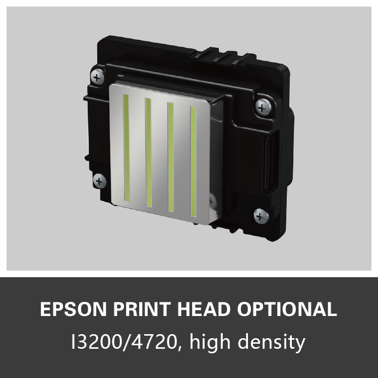 3 Printheads 9-color（Fluorescence color） 60cm(23.4'') DTF Printer