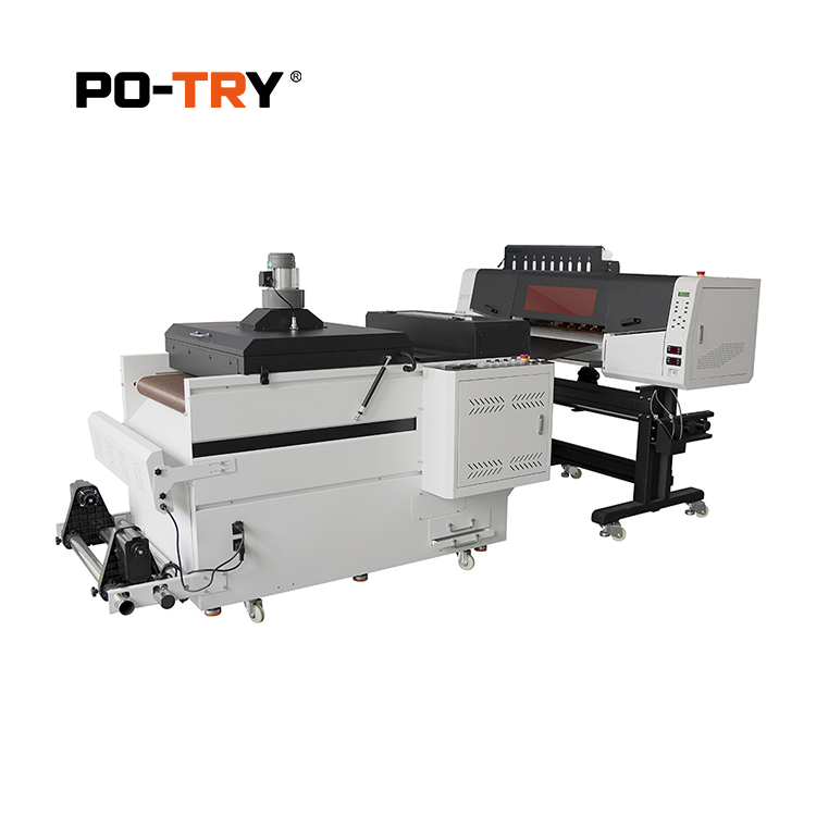 3 Printheads 9-color（Fluorescence color） 60cm(23.4'') DTF Printer