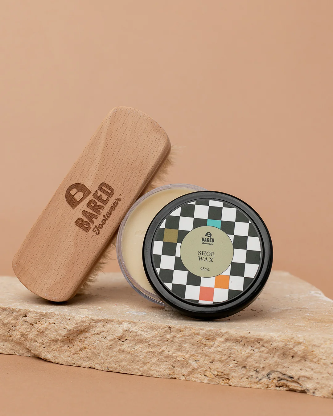 Bared Shoe Wax Neutral Polish