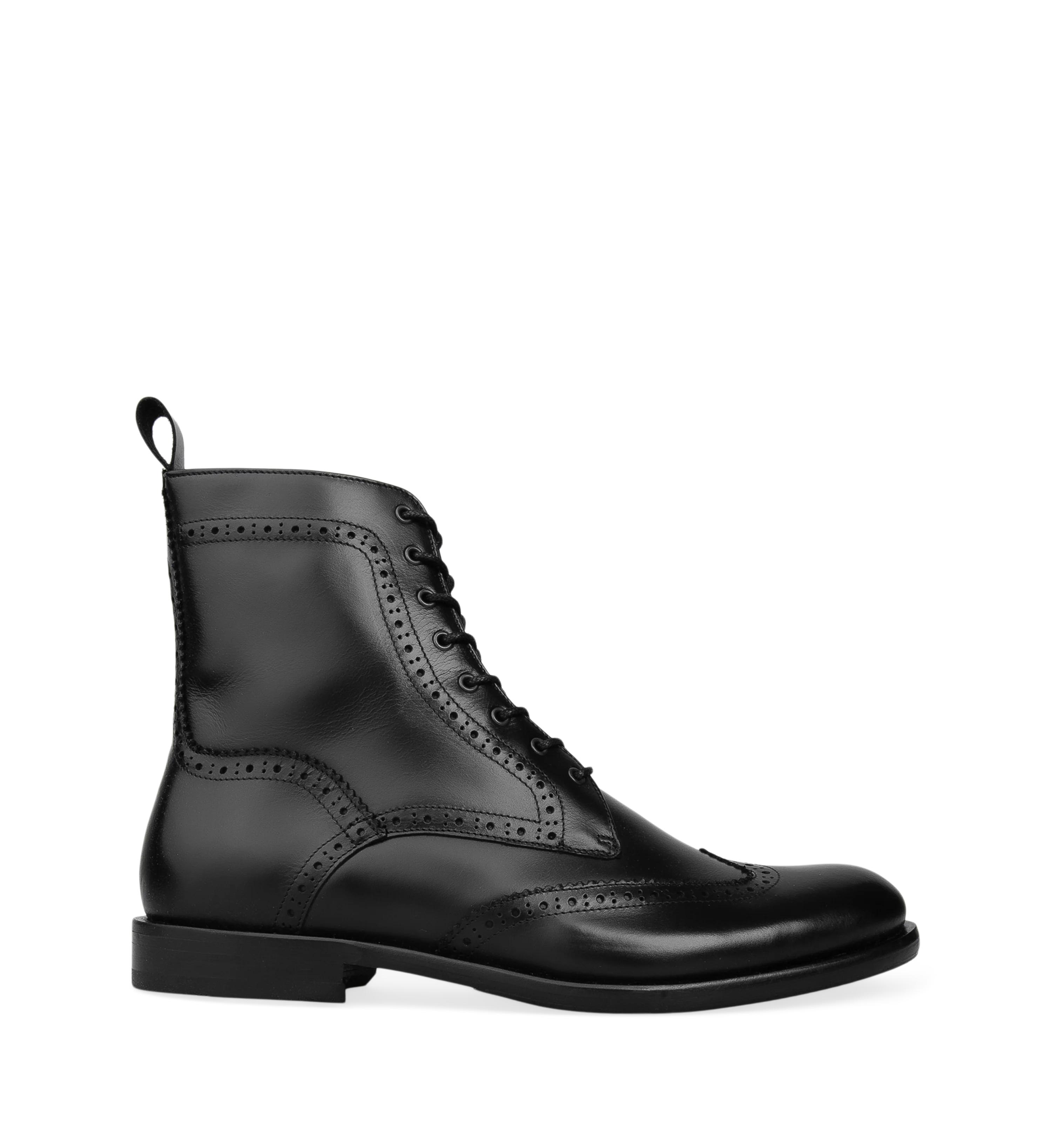 Manganese 2 Black Leather Boots
