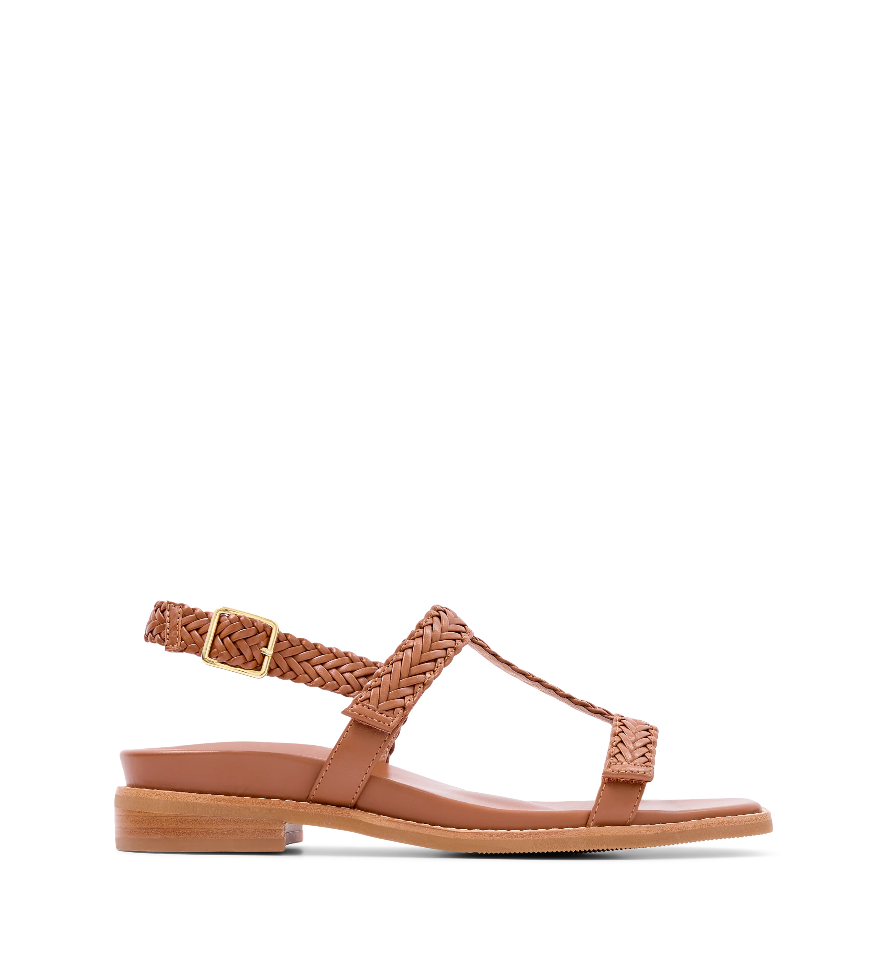 Anhinga Tan Leather Sandals