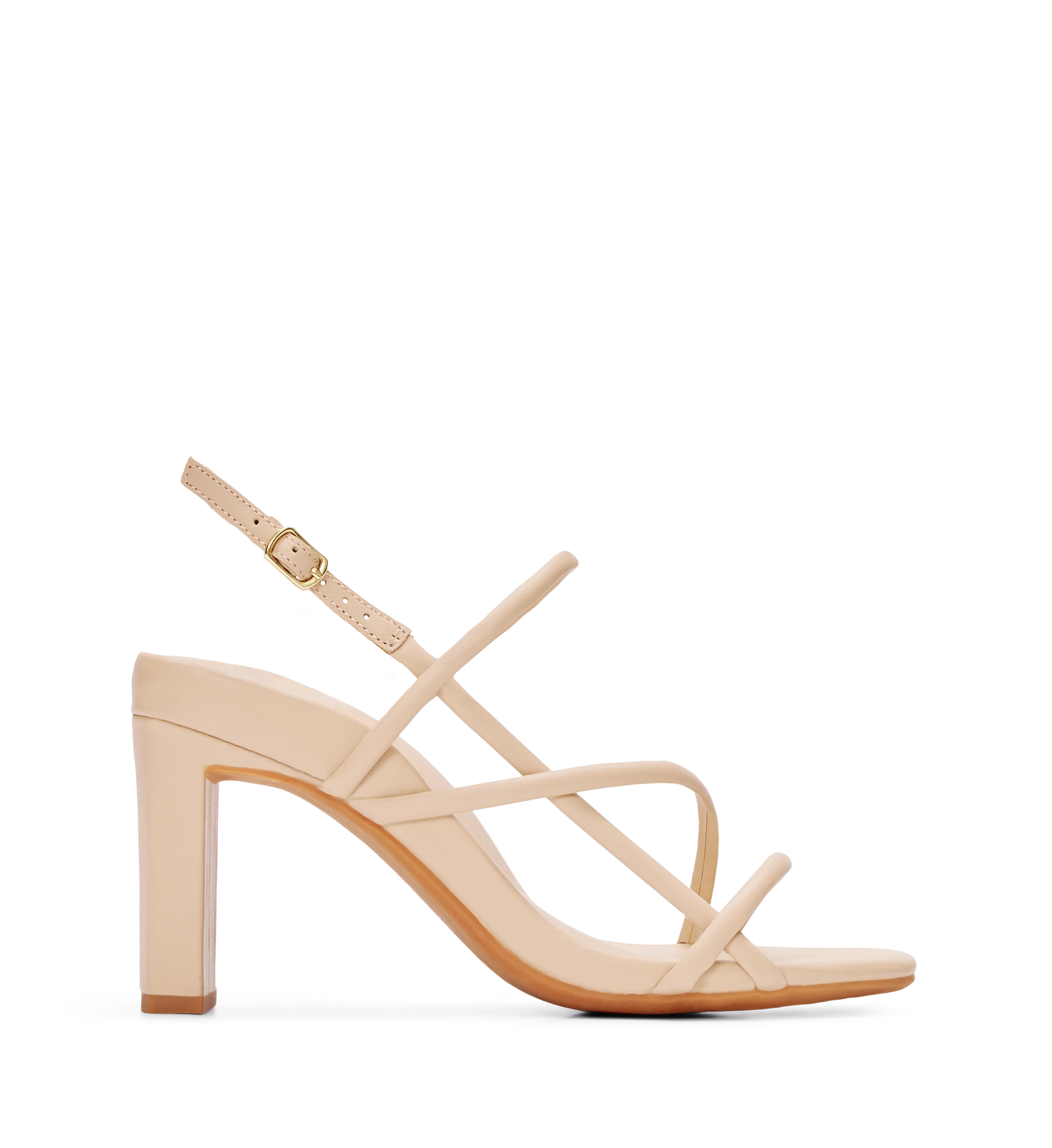 Godwit Sand Leather High Heels