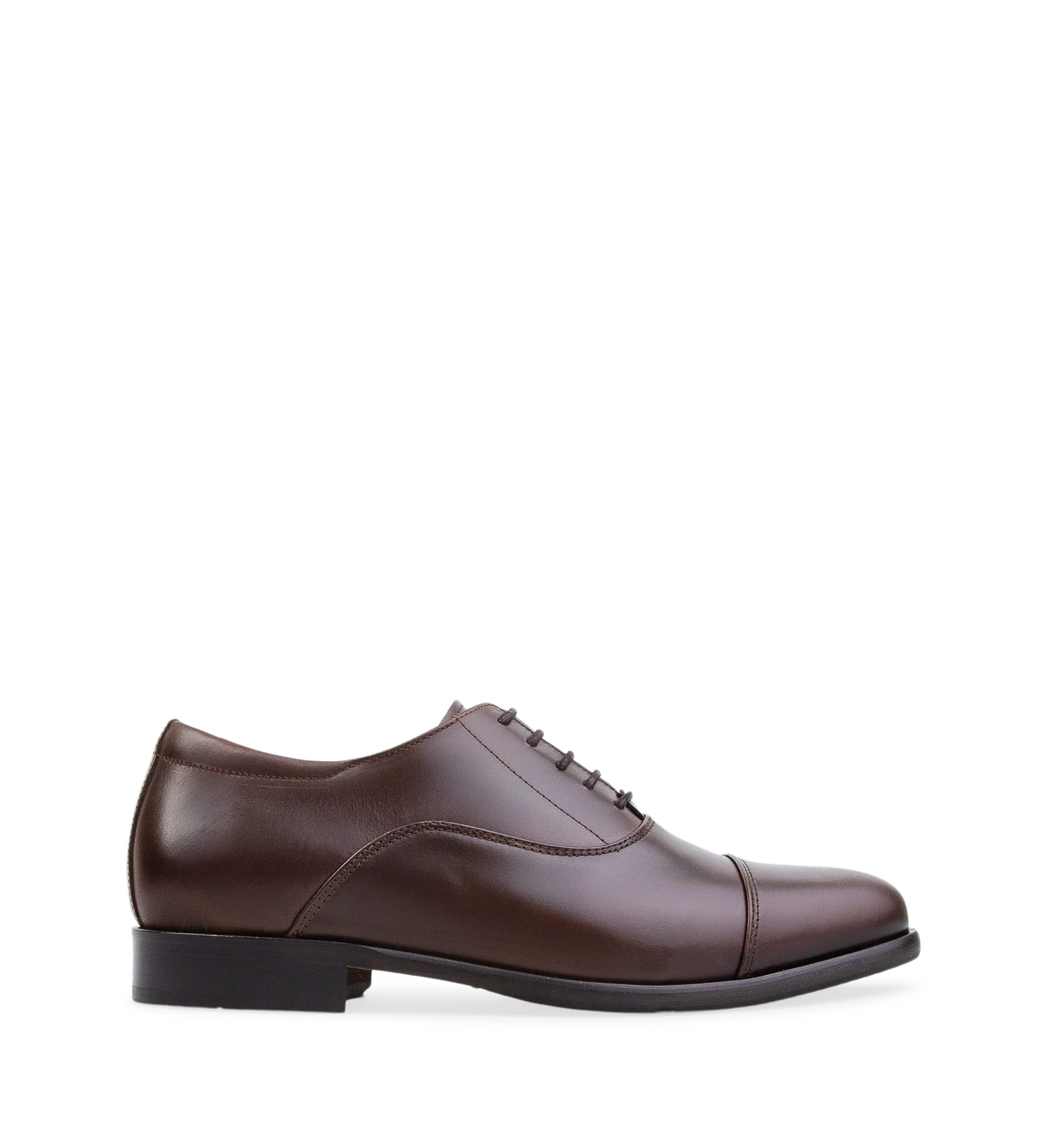 Francium Chocolate Leather Lace Up Dress Shoes