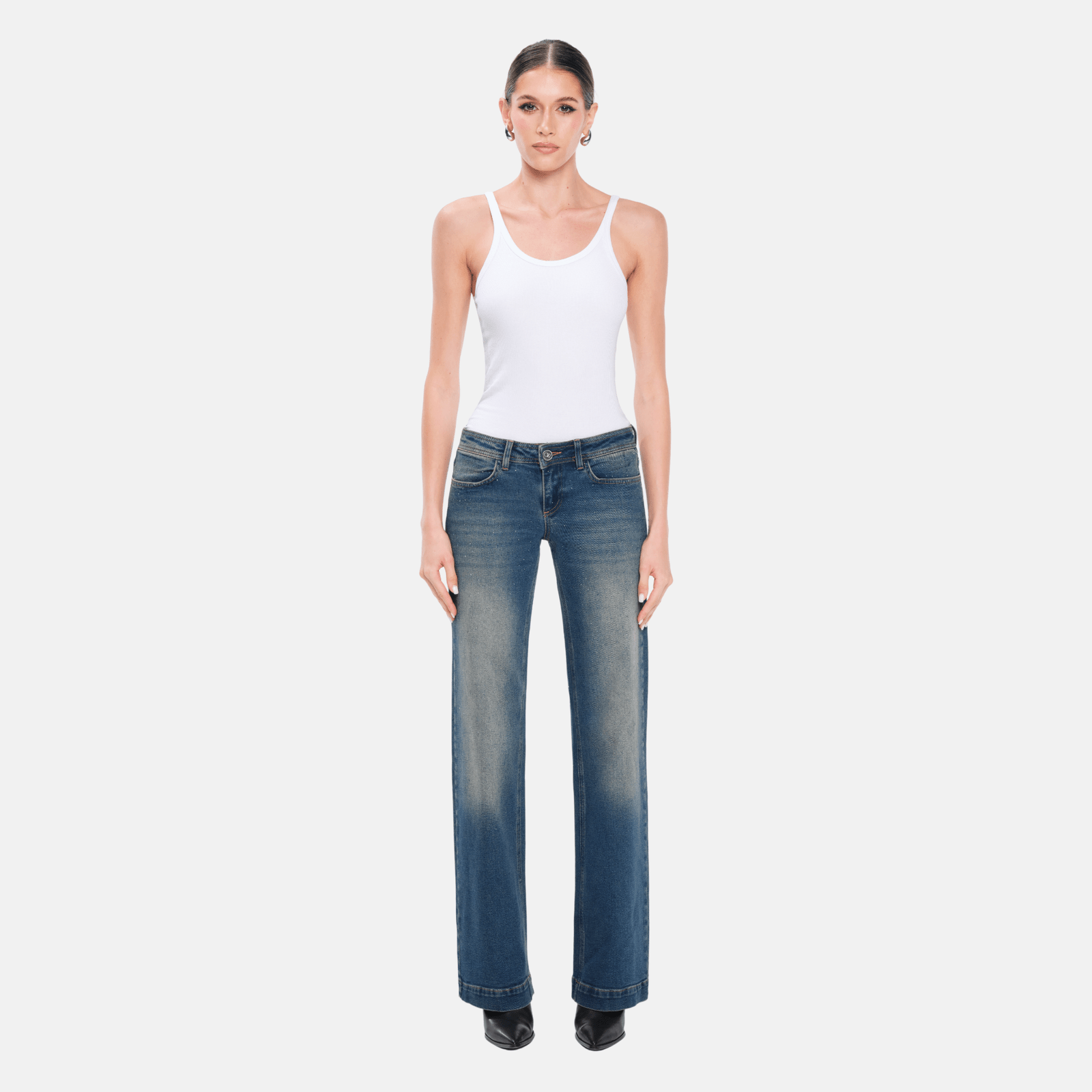 NIRO Embellished Denim Jeans