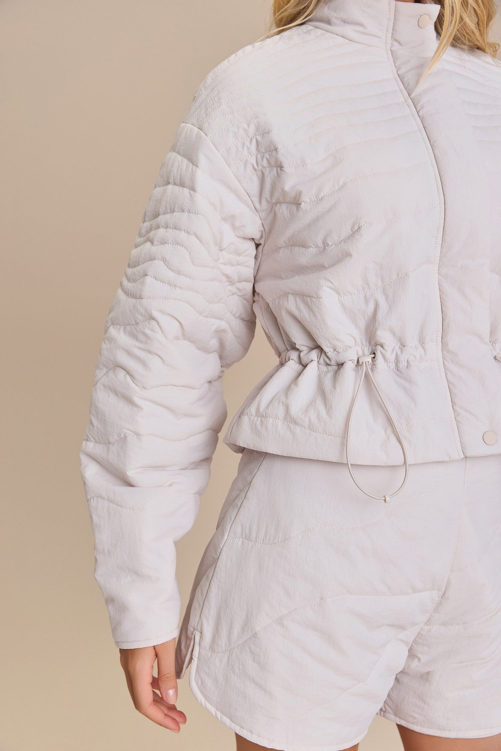 Breezy Nylon Quilted Jacket Jacket