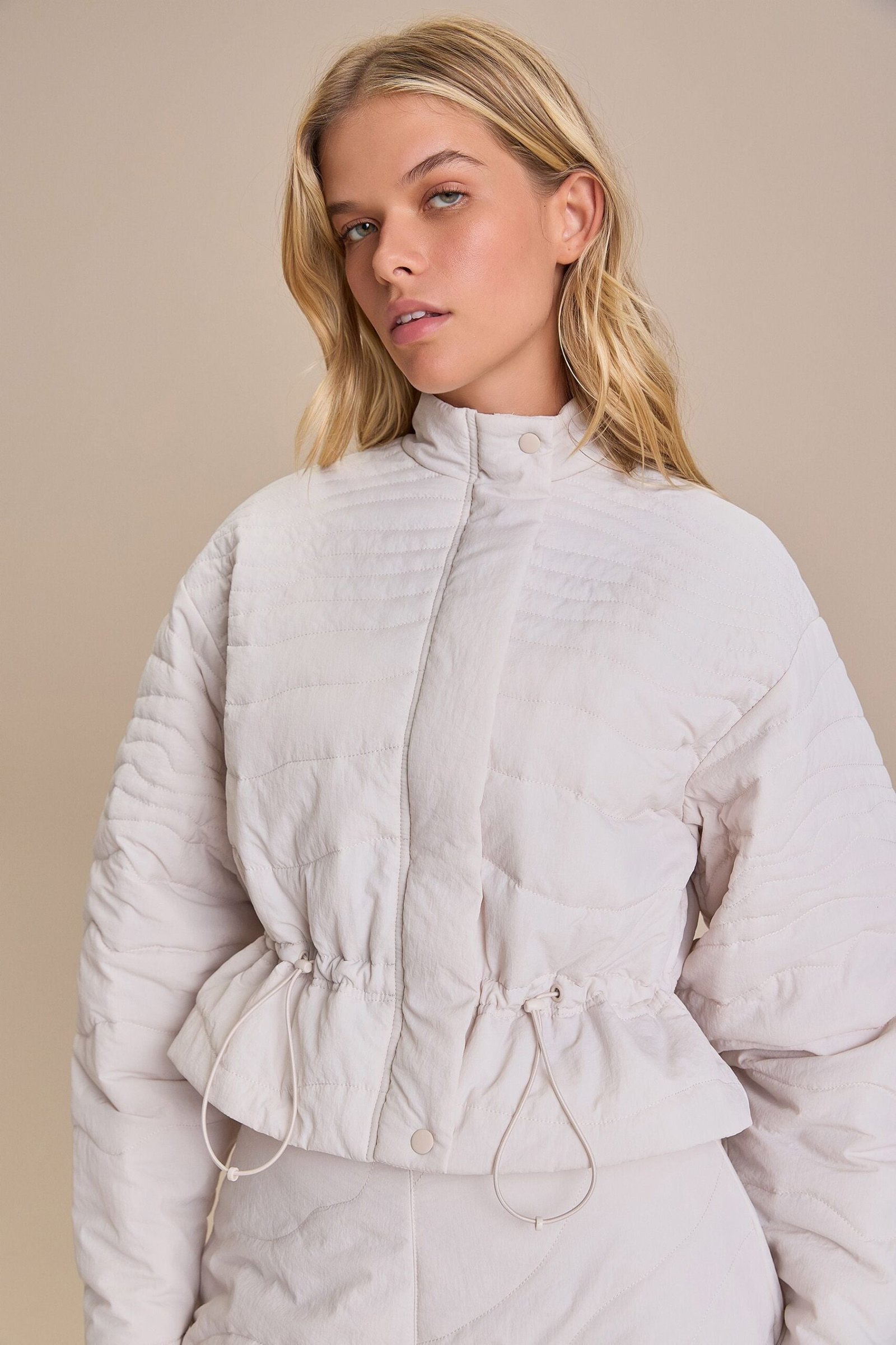 Breezy Nylon Quilted Jacket Jacket