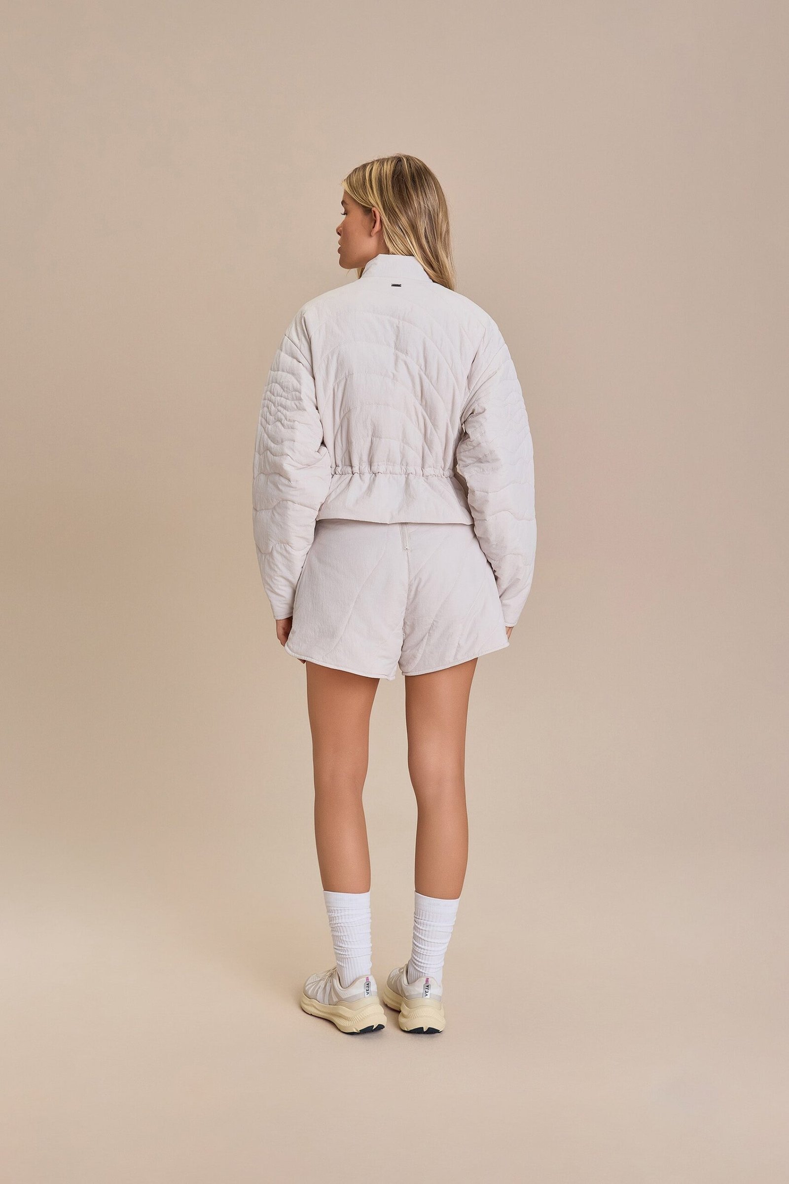 Breezy Nylon Quilted Jacket Jacket