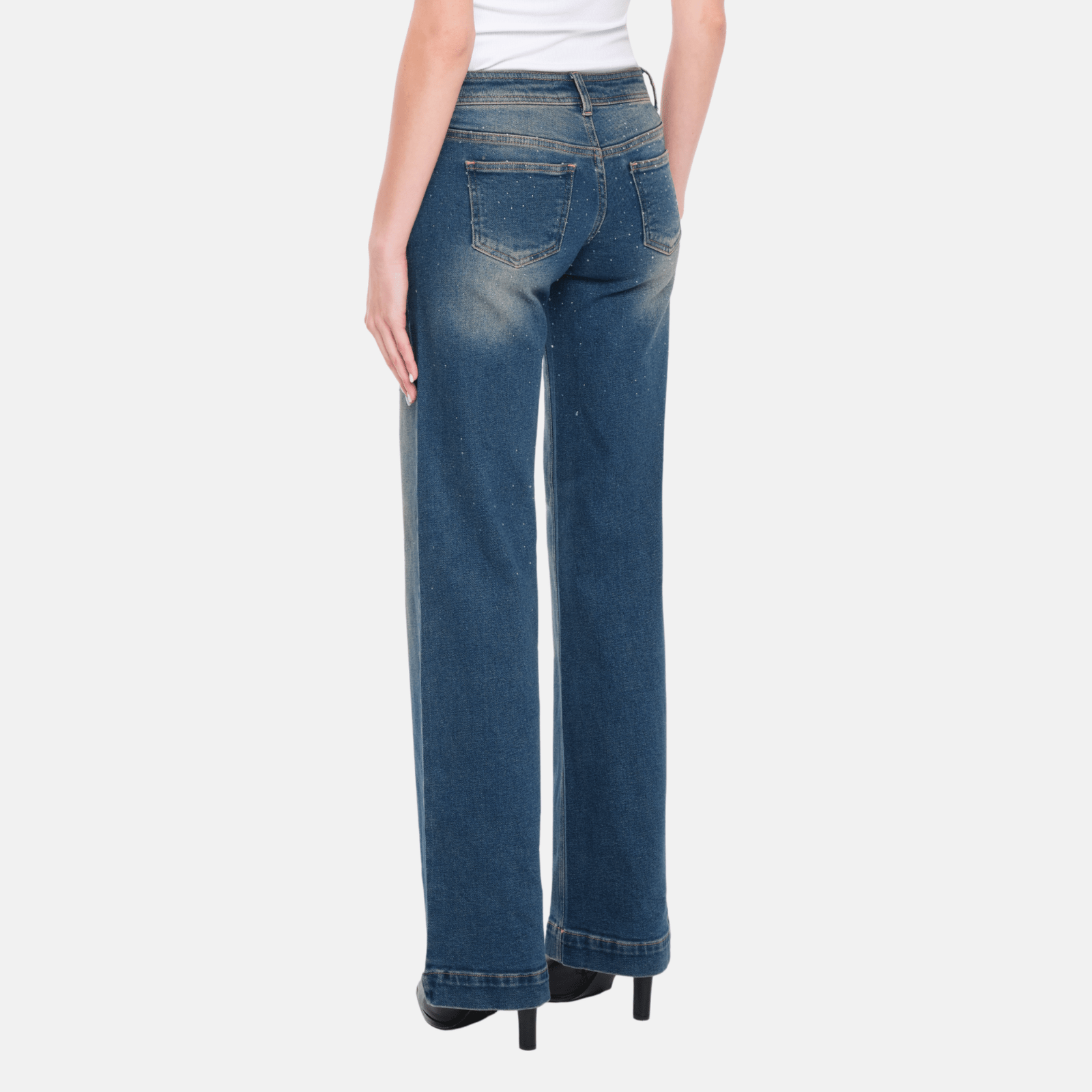 NIRO Embellished Denim Jeans