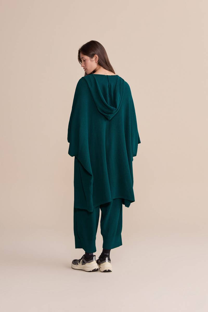 Mesh Stitch Knit Cardigan Jacket