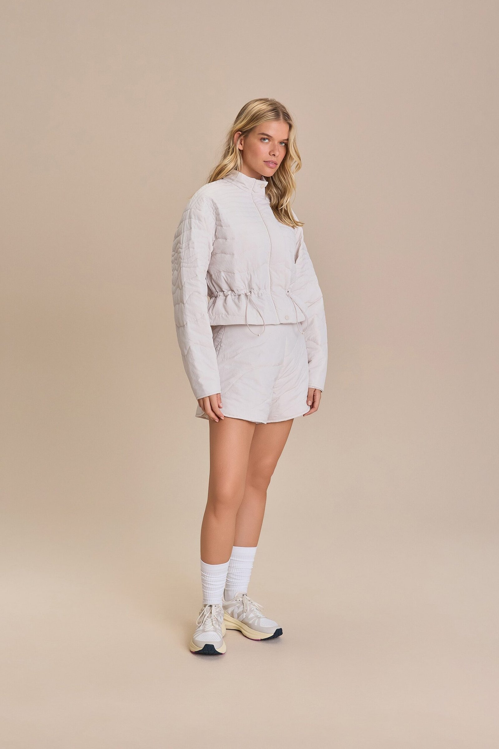 Breezy Nylon Quilted Jacket Jacket