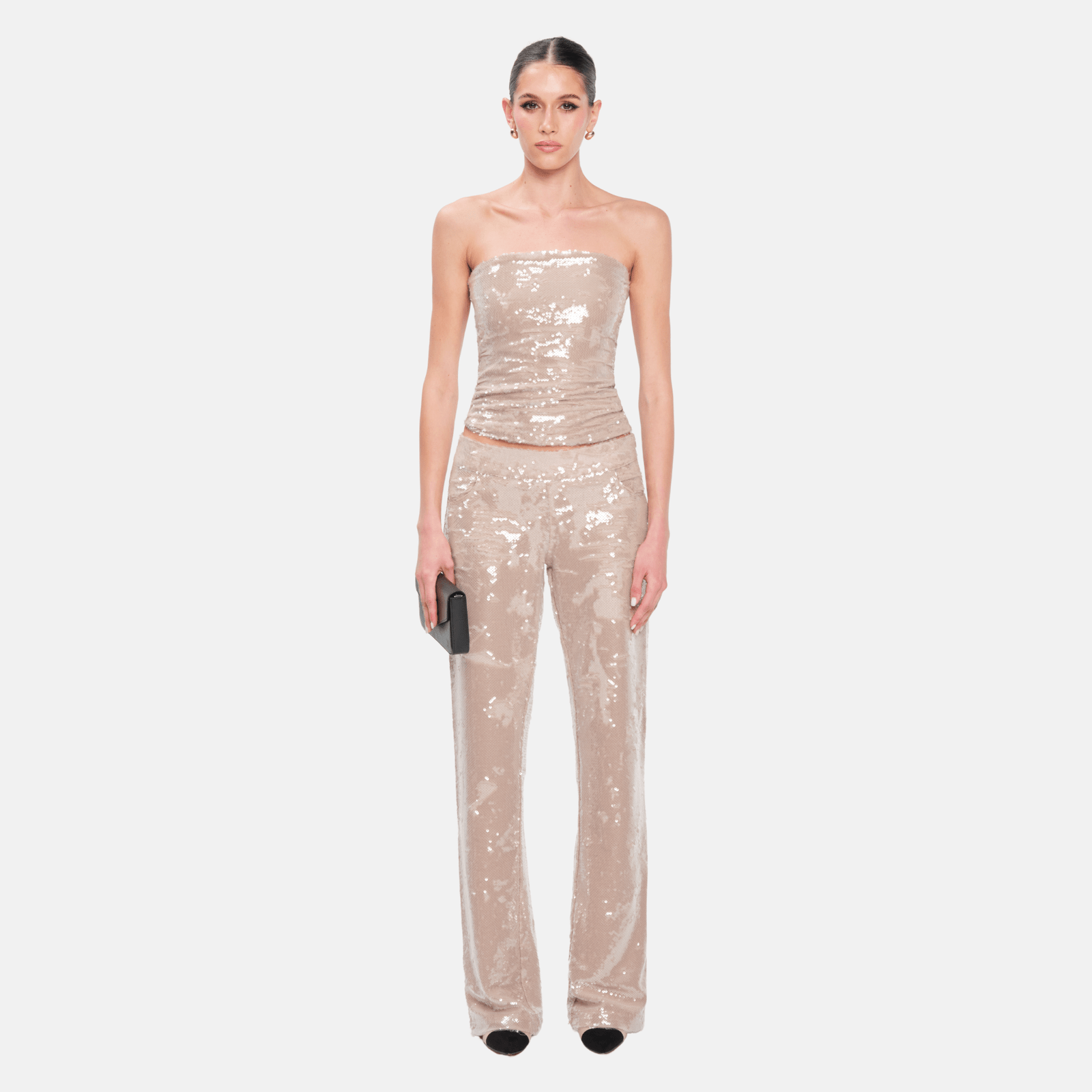 RUBY Sequin Tube Top