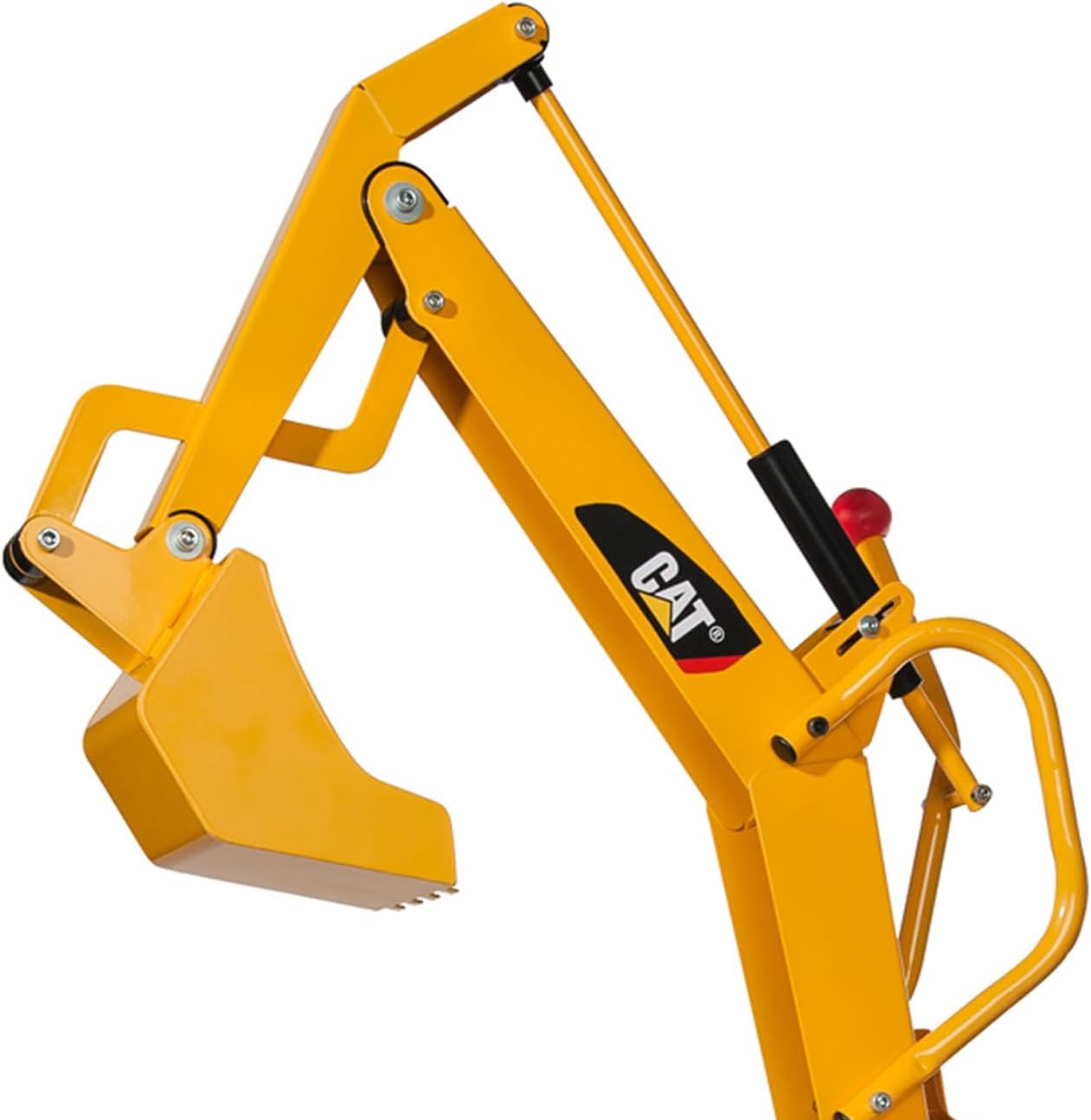 2026 SalesThe building vehicle riding toy with a traction pedal and a 360-degree metal excavator is suitable for children over 3 years old.