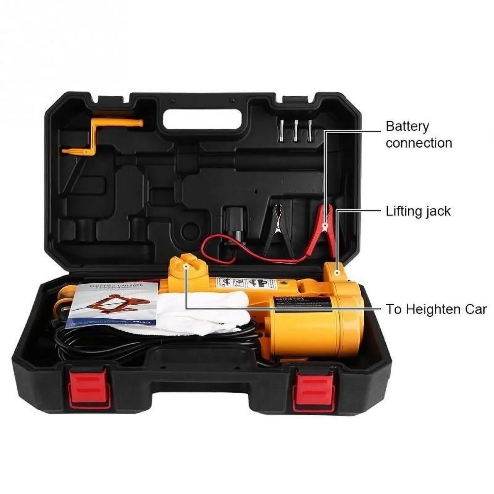 2026 Sales3Ton 12V DC Automotive Car Electric Jack Lifting SUV Van Garage and Emergency Equipment