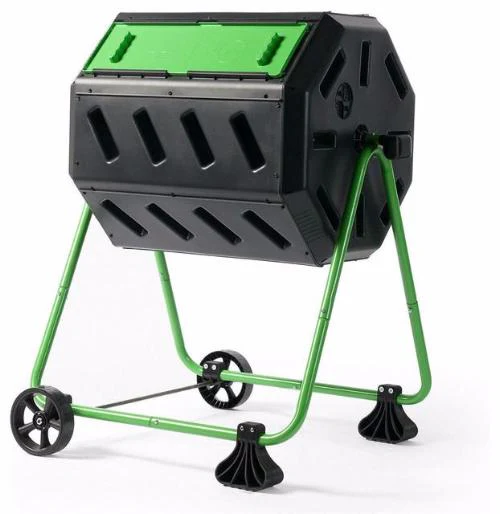 2026 SalesTumbler 5 Cubic Ft Compost Bin for Home Composting with Heavy Duty Frame