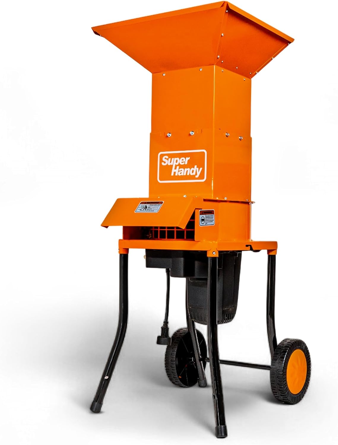 2026 SalesSuperHandy - Electric Leaf Shredder - Steel Construction, 15 Amp 120V AC Motor, 11
