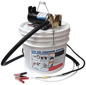 2026 SalesMarine Quick Oil Changer, Flexible Impeller Pump, Reversing Switch 3.5 Gallon, 12-Volt, Non CE, White
