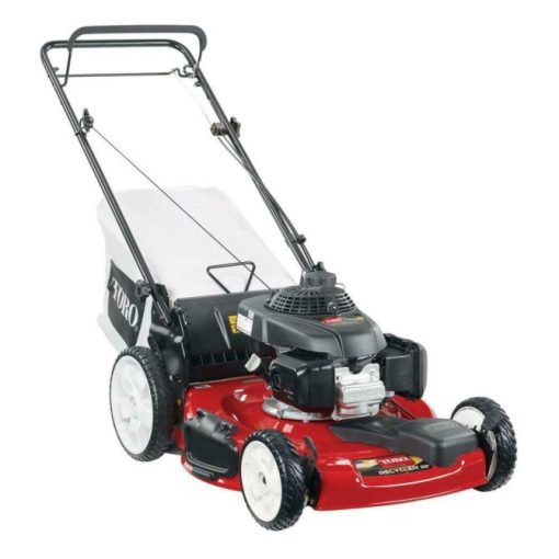 2026 SalesSelf-propelled gas mower, 22-inch 170cc OHV engine high-wheel RWD 3-in-1 with height adjustment, oil included