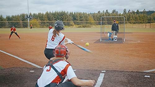 2026 SalesCombo Pitching Machine Adjustable Up to 60 MPH, for Baseball & Softball, Ideal for Pitching-Machine Leagues