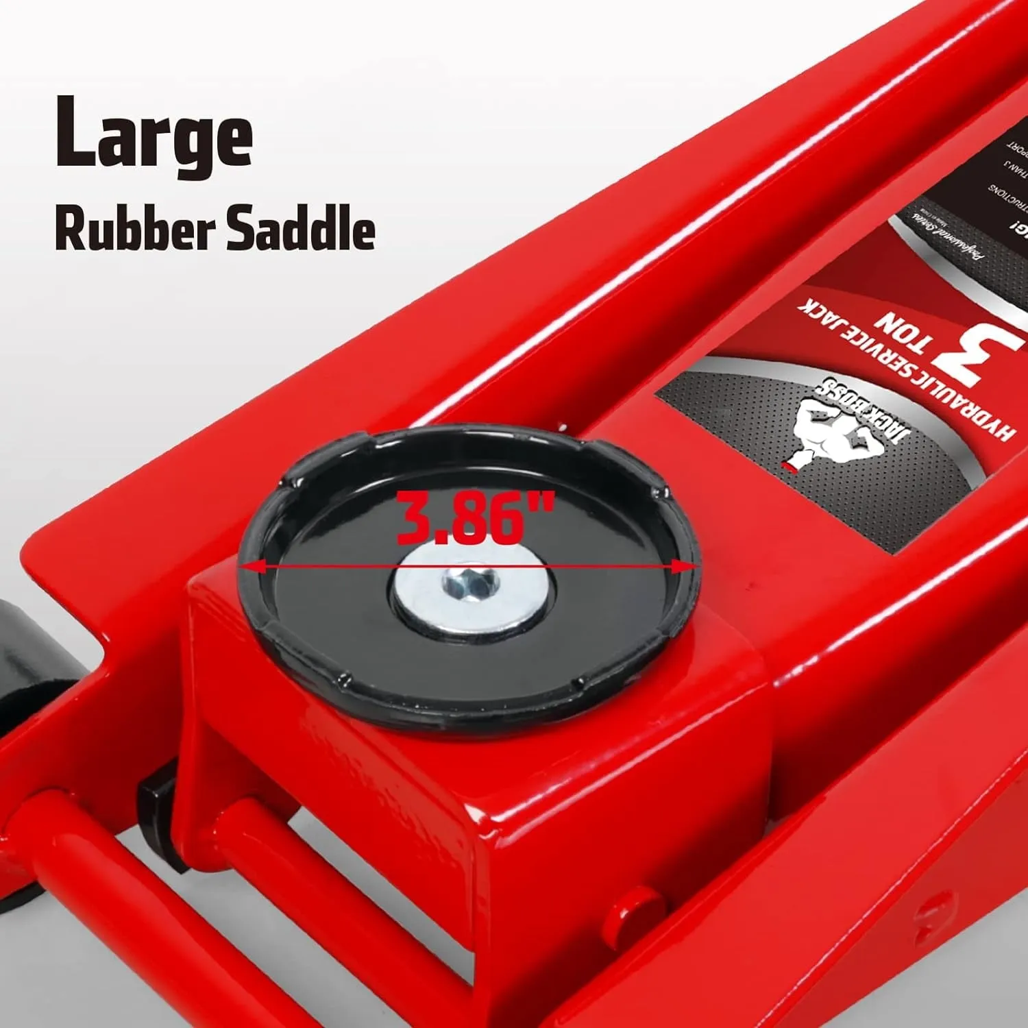 2026 Sales3 Ton Hydraulic Floor Jack with Quick Lift Pump Car Jack, (6,000 lb) Capacity,Red,W83025