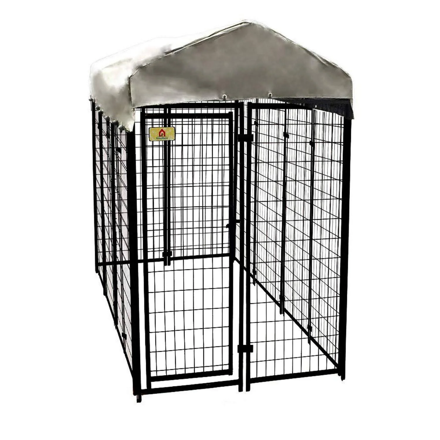 2026 Sales4 ft. x 8 ft. x 6 ft. Welded Wire Dog Fence Kennel Kit