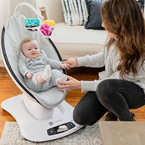 2026 SalesBaby Swing, Bluetooth Baby Rocker with 5 Unique Motions