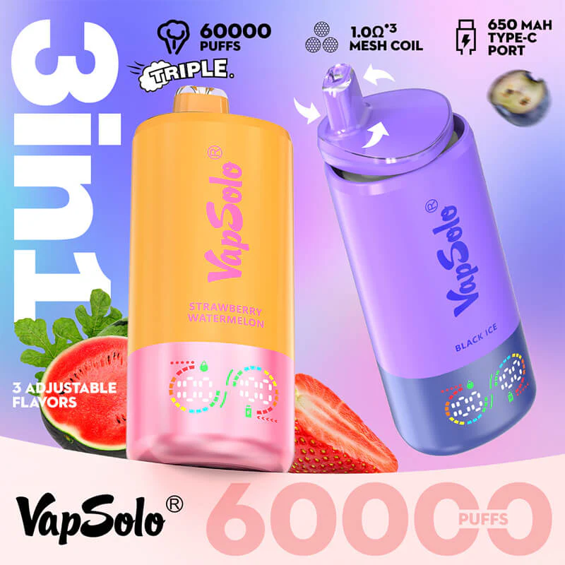 Vapsolo Triple Pro 60000 Puffs Single-Use Vape product image
